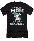 Proud Mom of a 2024 Graduate Senior Unicorn Dabbing Thepassionshop T-Shirt