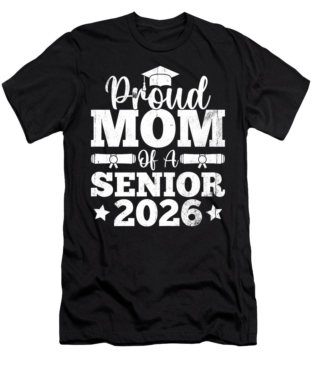 Proud Mom of a Senior 2026 Graduation Mother Coami Tacti T-Shirt