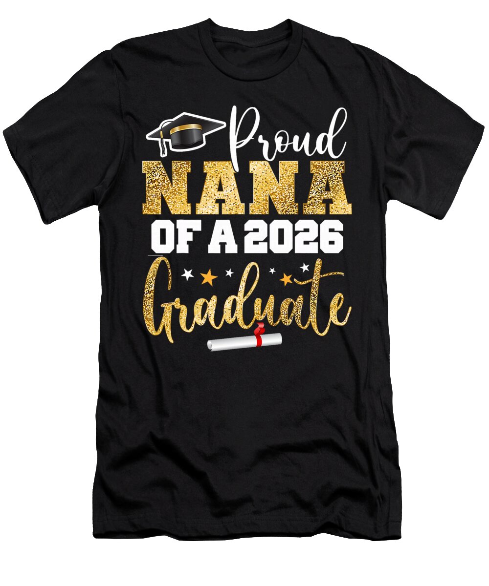 Proud Nana of a Class of 2026 Graduate Senior Coami Tacti T-Shirt