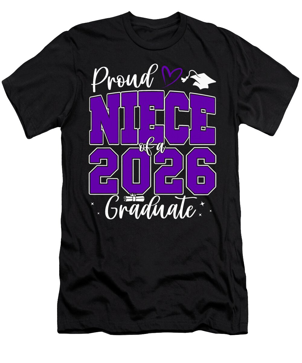 Proud Niece of a Class of 2026 Graduate Senior Coami Tacti T-Shirt
