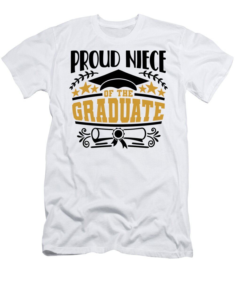 Proud Niece of the Graduate Sweet Birdie Studio T-Shirt