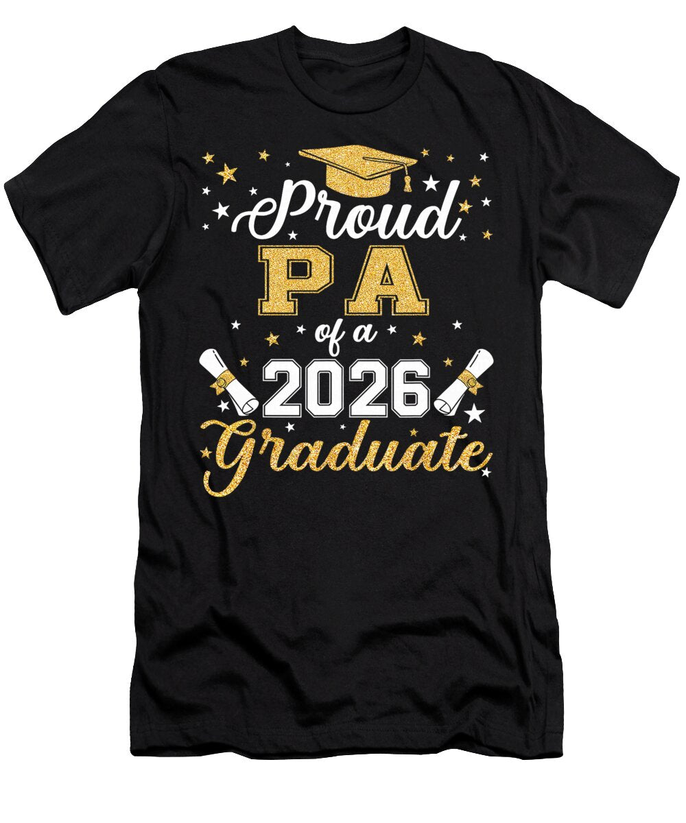 Proud Pa of a Class of 2026 Graduate 2026 Senior Coami Tacti T-Shirt