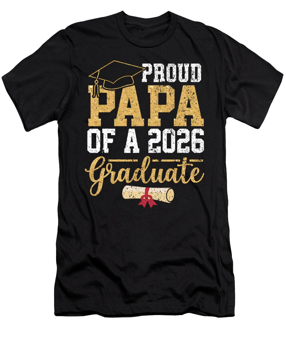 Proud Papa of a 2026 Graduate Senior Class of Coami Tacti T-Shirt