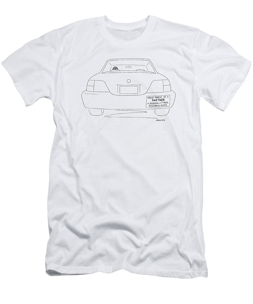 Proud Parent of a Partner At Barnow Littman Mckenna Alex Gregory No Index T-Shirt