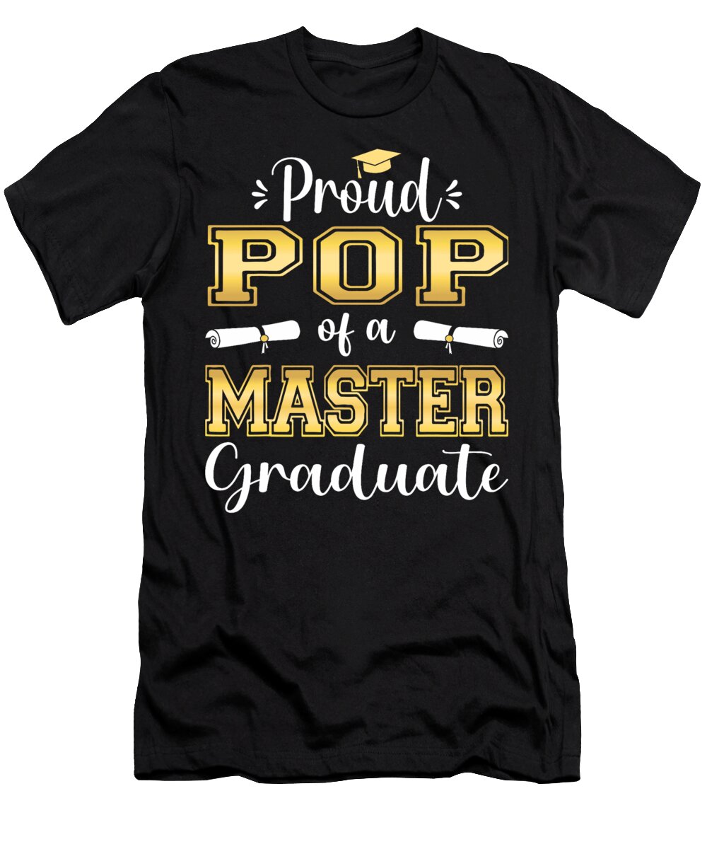 Proud Pop of 2023 Class Master Graduate Family Graduation Thepassionshop T-Shirt
