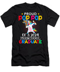 Proud Pop Pop of a 2024 Preschool Graduate Unicorn Dabbing Thepassionshop T-Shirt