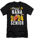 Proud Senior Nana Class of 2024 Football Graduate Thepassionshop T-Shirt