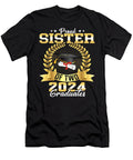 Proud Sister of Two 2024 Graduates Grad Thepassionshop T-Shirt