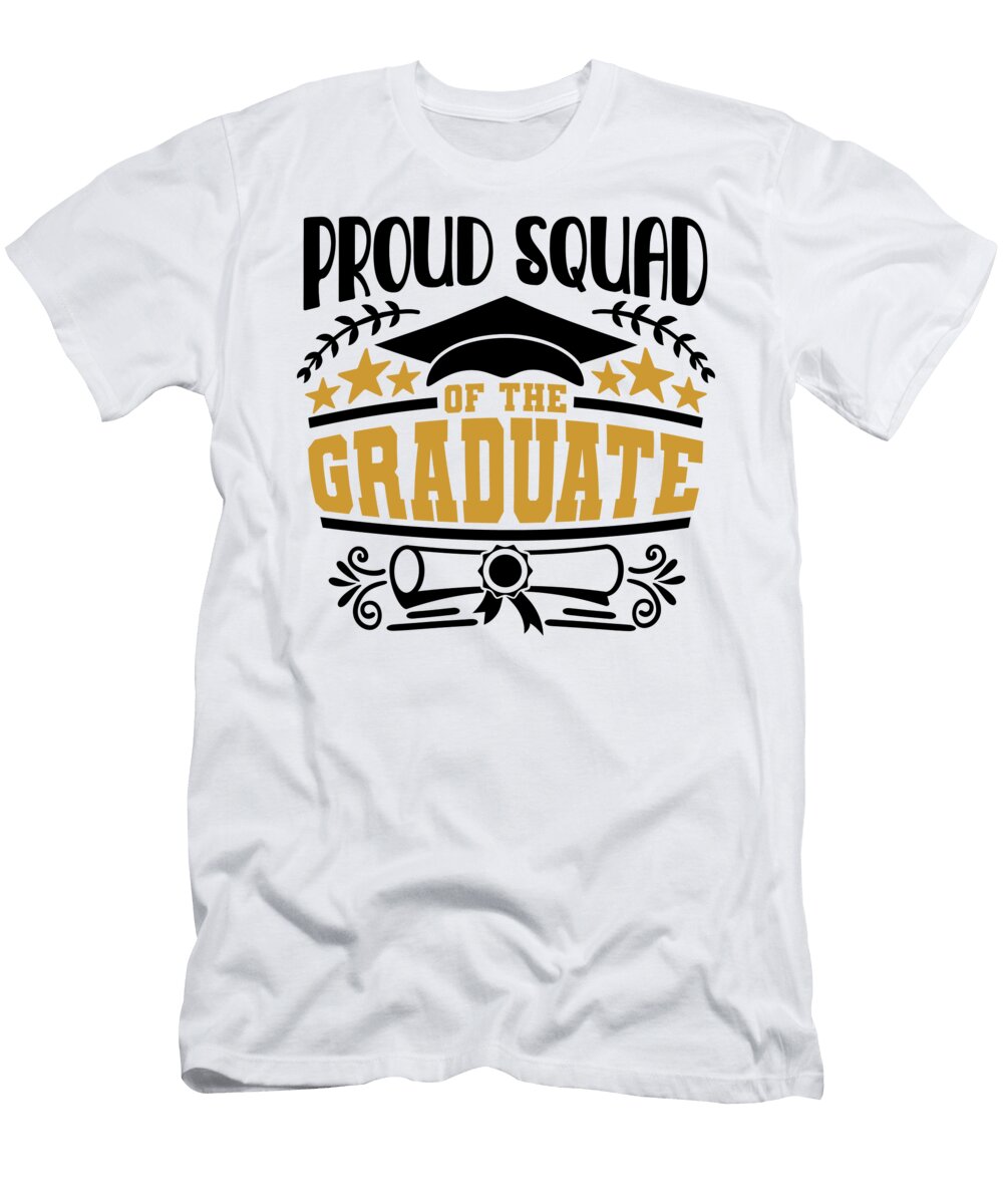 Proud Squad of the Graduate Sweet Birdie Studio T-Shirt
