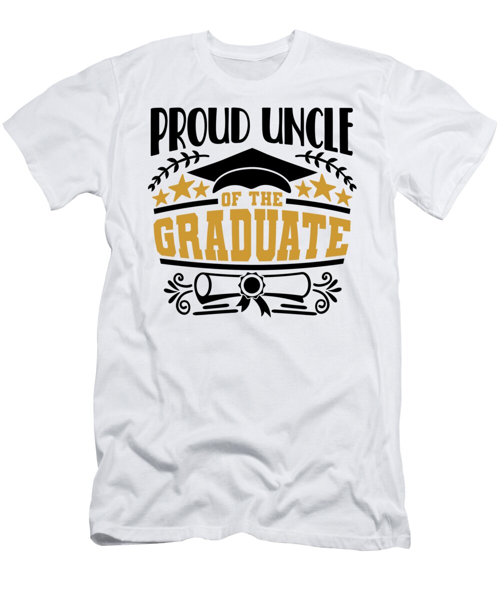Proud Uncle of the Graduate Sweet Birdie Studio T-Shirt