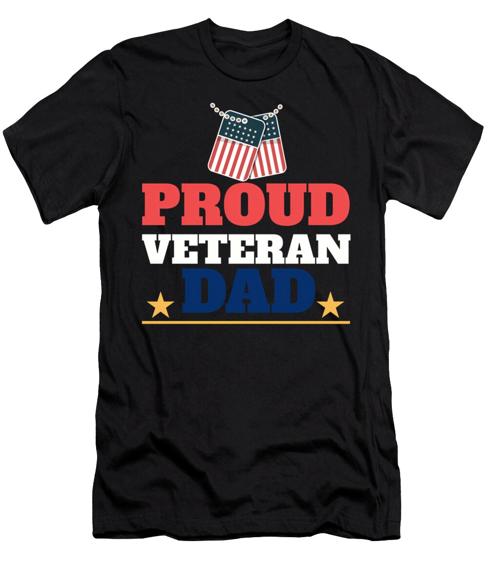 Proud Veteran Dad Dog Quang Vu T-Shirt