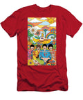 Psychedelic Pepperland the Fab Four Tribute Julia the Pooh T-Shirt