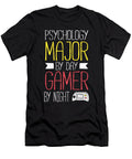 Psychology Major By Day Gamer By Night Student Gift Noirty Designs T-Shirt