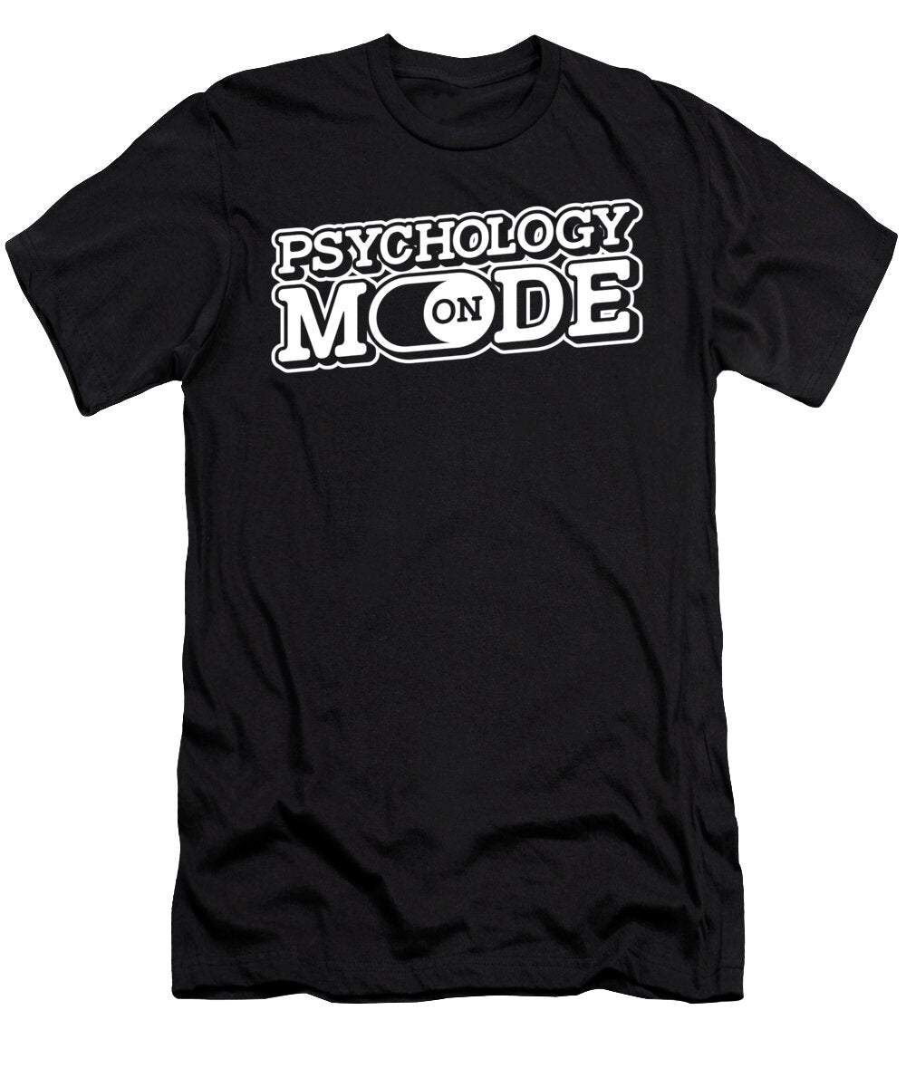 Psychology Mental Health Psychologist Crazy Squirrel T-Shirt