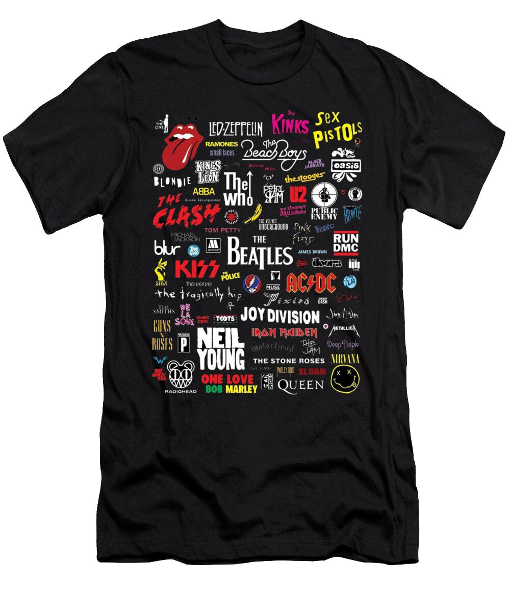Punk Rock Logos Lev De Filippis T-Shirt