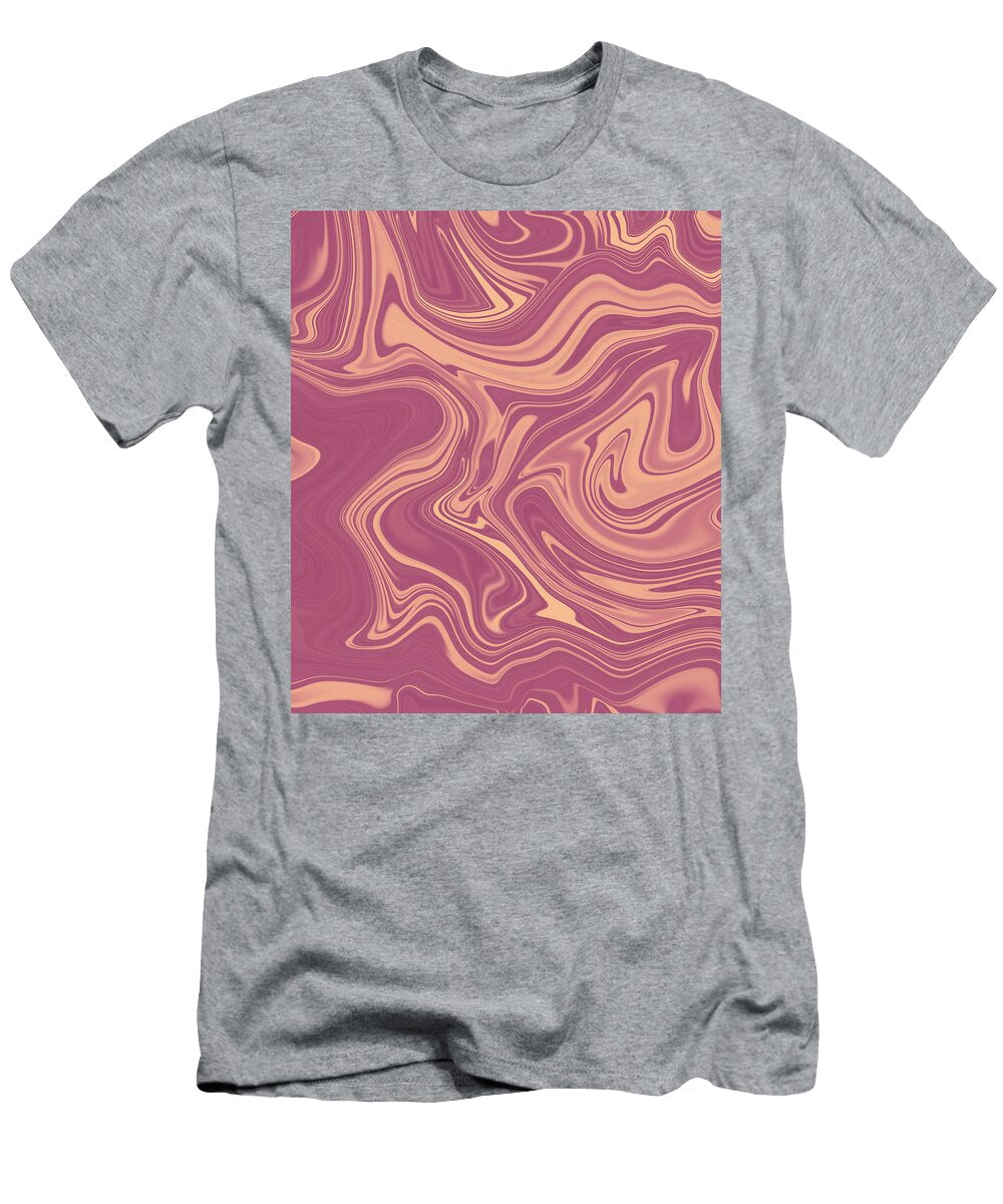 Purple Violet Marble Pattern Ahmad Asymal Amri Bin Khamarudin T-Shirt