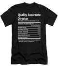 Quality Assurance Director Nutrition Factors Gift Item Shi Hu Kang T-Shirt