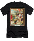 Queen Elizabeth I 1530 1603 Knights Francis Drake in 1581 Print Howard Davie T-Shirt