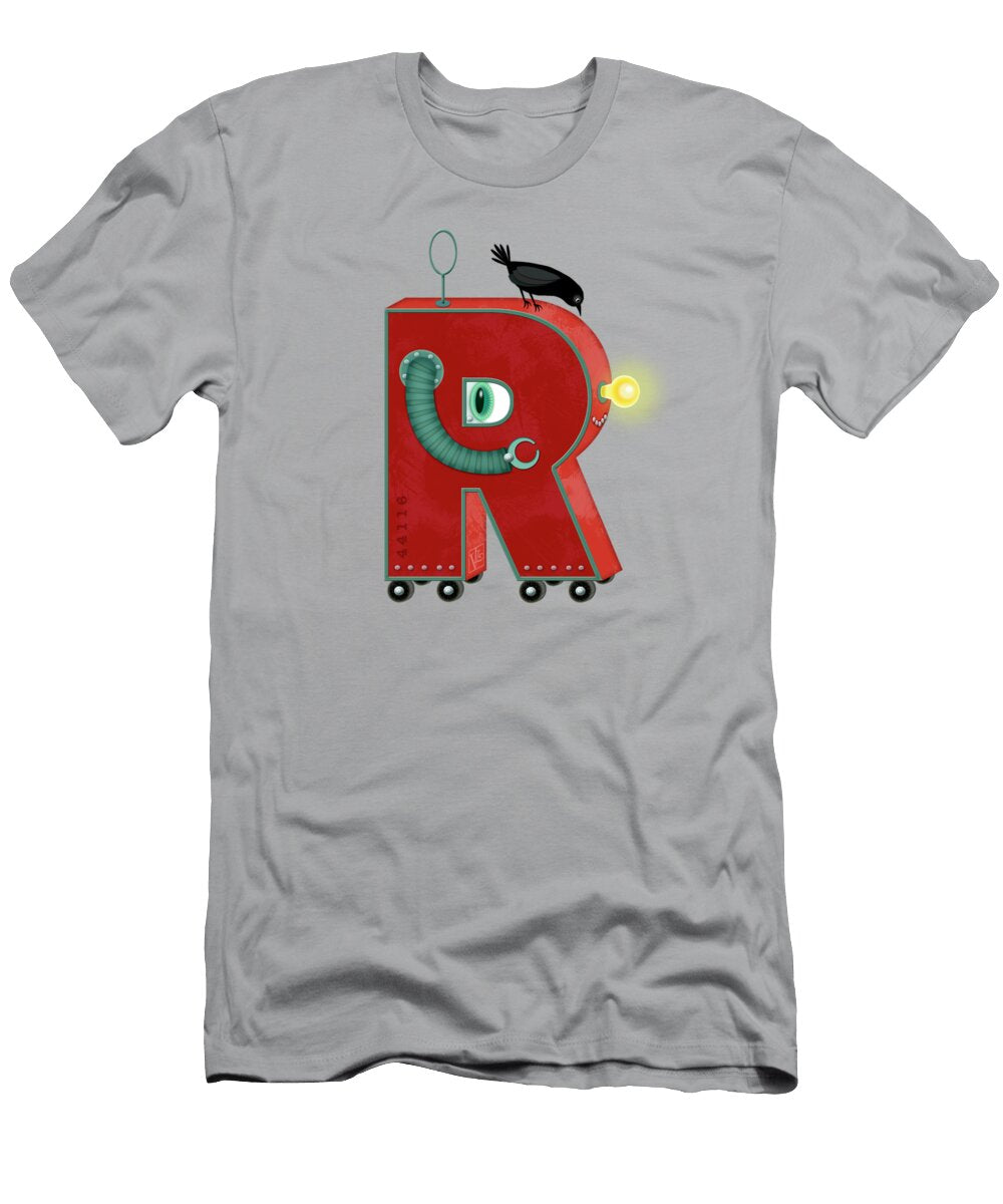 R Is for Robot Valerie Drake Lesiak T-Shirt