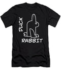 Rabbit Duck Meme Science Math Geek Philosophy Humor Maximus Designs T-Shirt