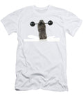 Rabbit Lifting Weights John Daniels T-Shirt