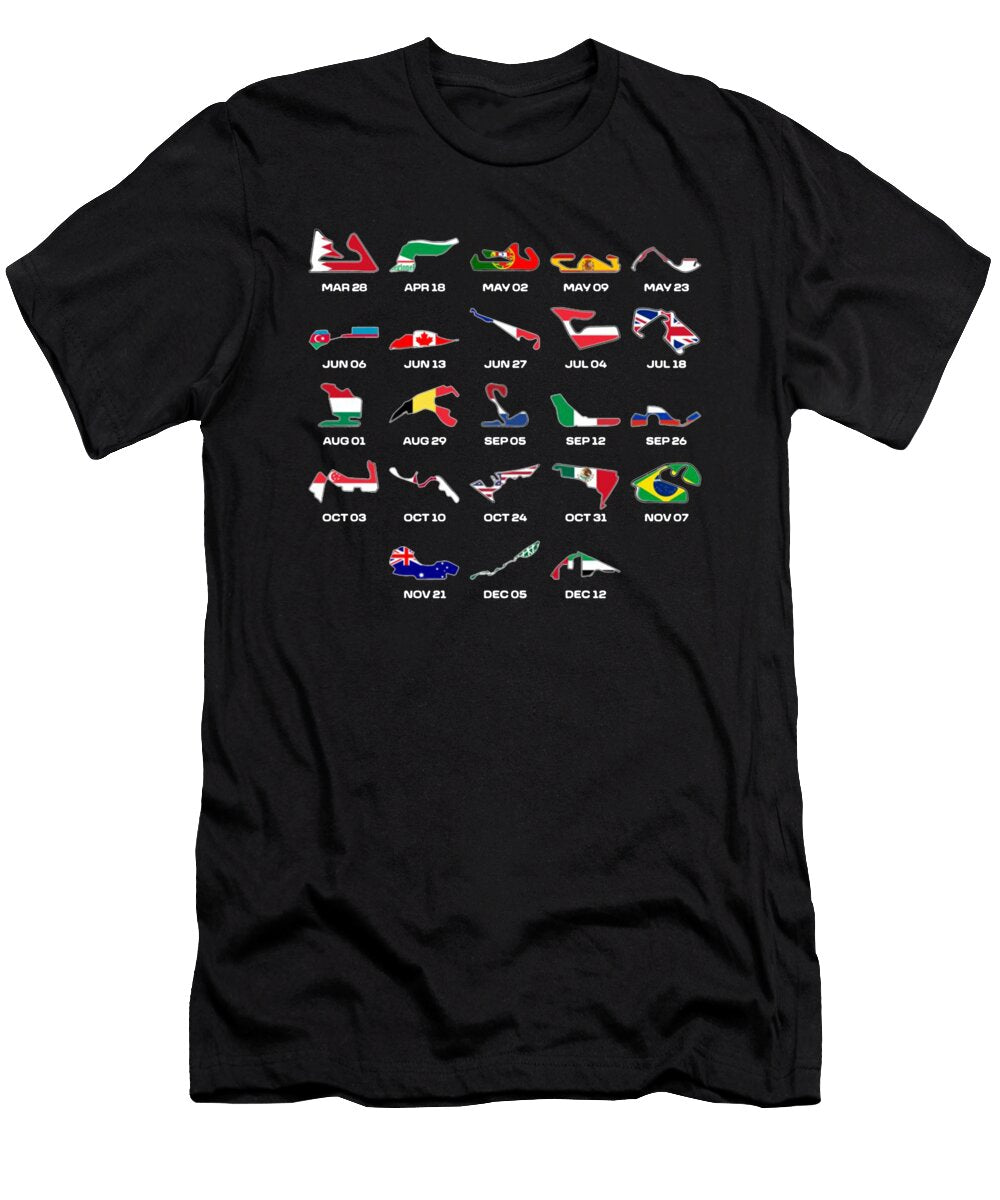 Race Calendar Yudhi Wianto T-Shirt