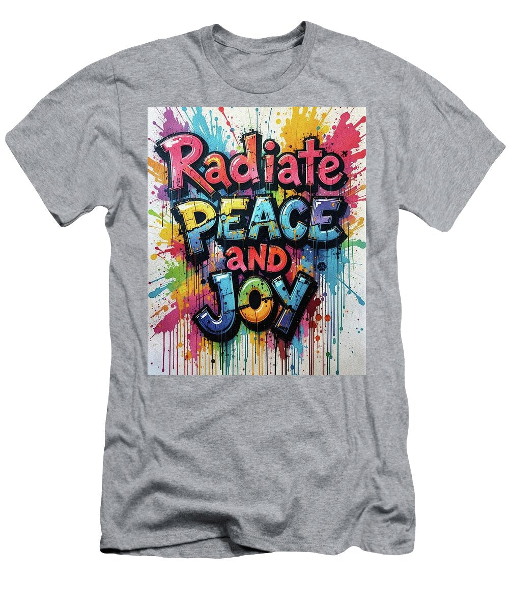 Radiate Peace and Joy Esoterica Art Agency T-Shirt