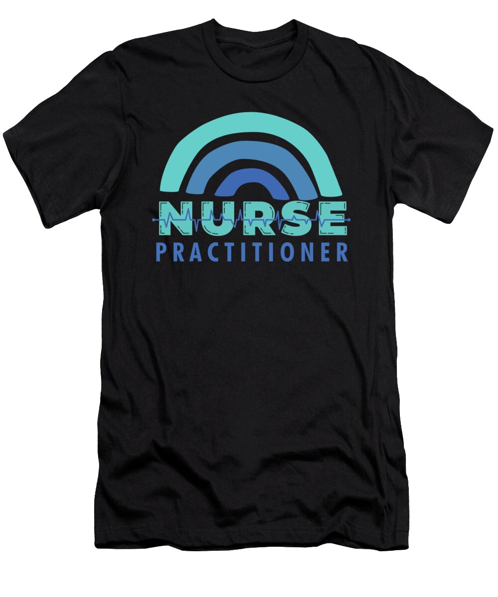 Rainbow Medical Nurse Practitioner Jb Collection T-Shirt