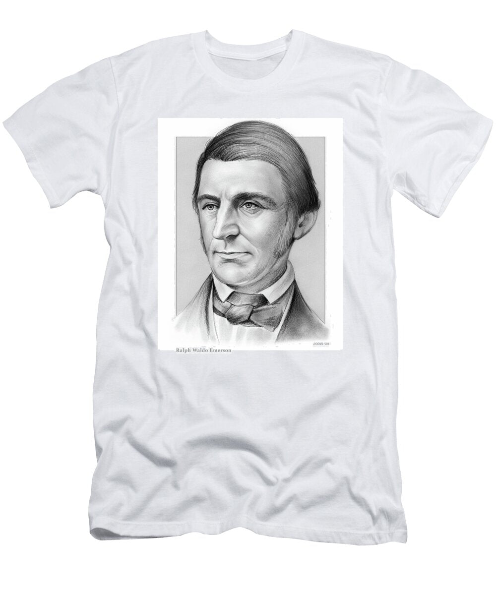 Ralph Waldo Emerson 07mar23 Greg Joens T-Shirt
