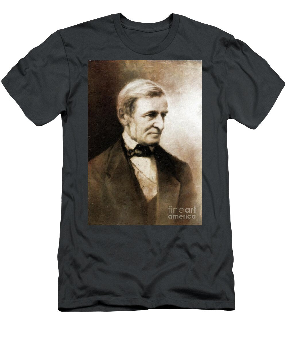 Ralph Waldo Emerson Literary Legend By Mary Bassett Mary Bassett T-Shirt