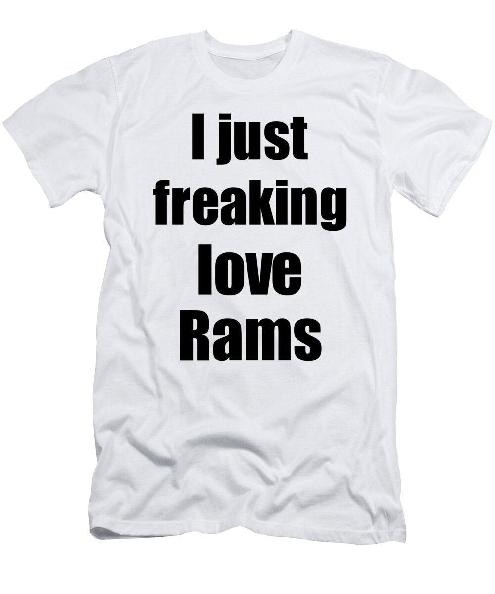 Rams Lover Funny Gift Idea Animal Love Funny Gift Ideas T-Shirt