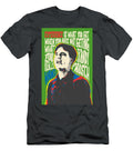 Randy Pausch Pop Art Quote Portrait Celebrities Ratio 2 3 Bonb Creative T-Shirt