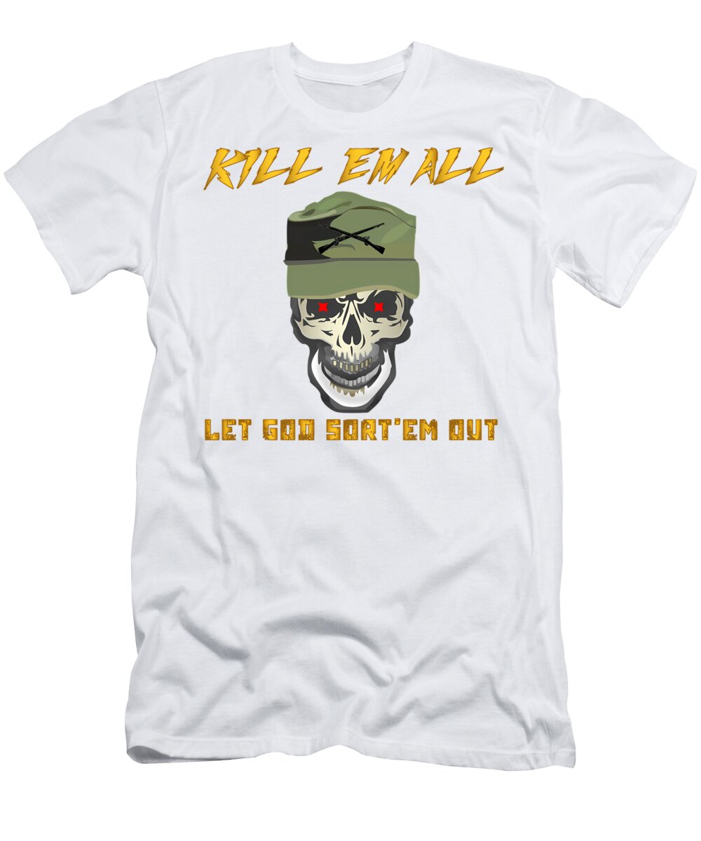 Ranger Patrol Cap Skull Quang Vu T-Shirt