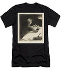 Reading At Night 1864 94 Etching Norbert Goeneutte T-Shirt