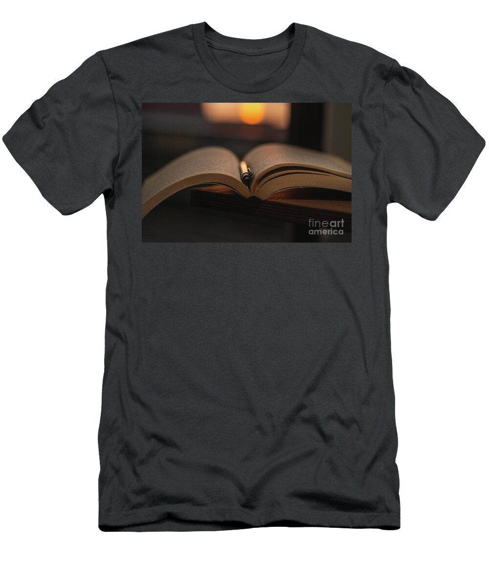 Reading Book At Home Anna Om T-Shirt
