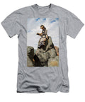 Reading on the Rocks Grand Manan Lecture Sur Les Rochers De Grand Manan John George Brown T-Shirt