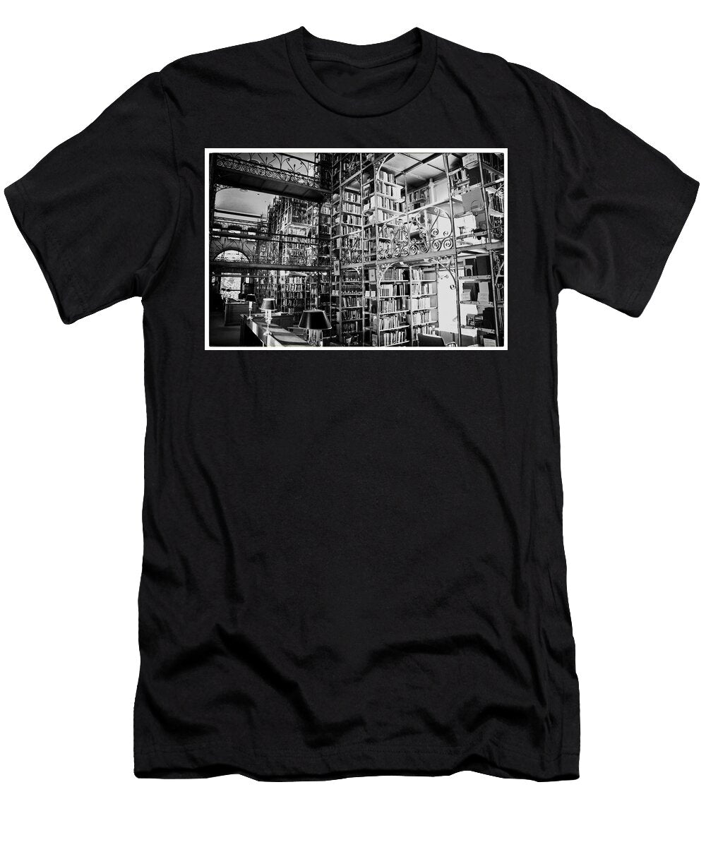 Reading Room At Cornell University Nomad Art and Design T-Shirt