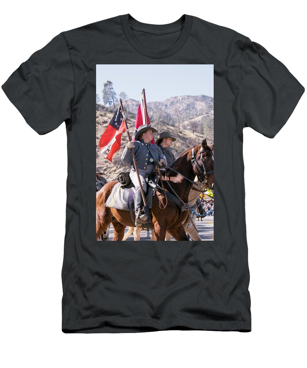 Rebal Flag 2 John Swartz T-Shirt