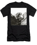 Receiving First Aid From His Sergeant in a Sap During the Height of Battle At Peronne 1918 English Photographer T-Shirt