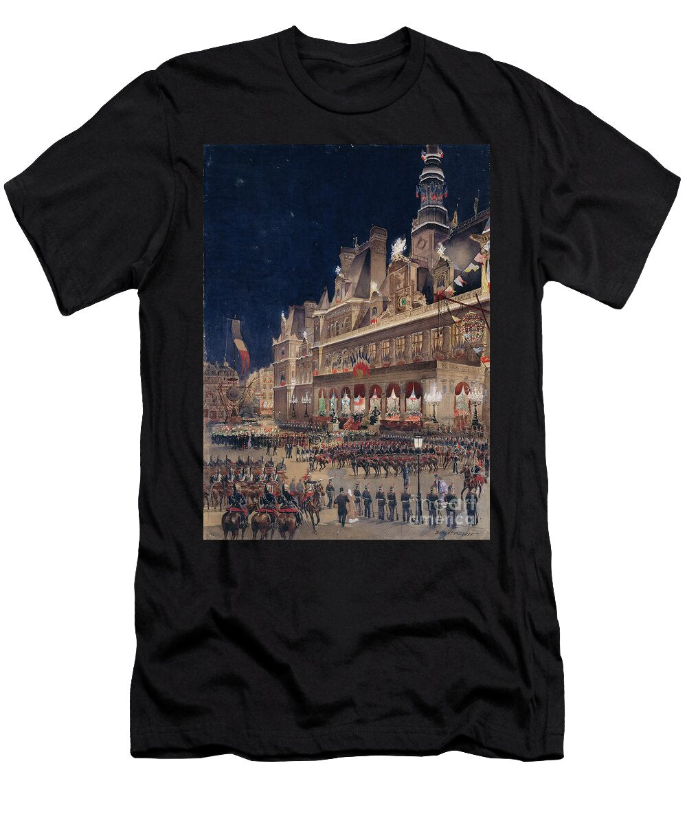 Reception of the Russian Admiral Avellan At City Hall October 19 1893 Gouache Dumont Valiquet T-Shirt