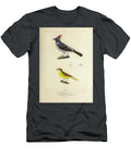 Red Crested Cotinga 1835 U1 Historic Illustrations T-Shirt