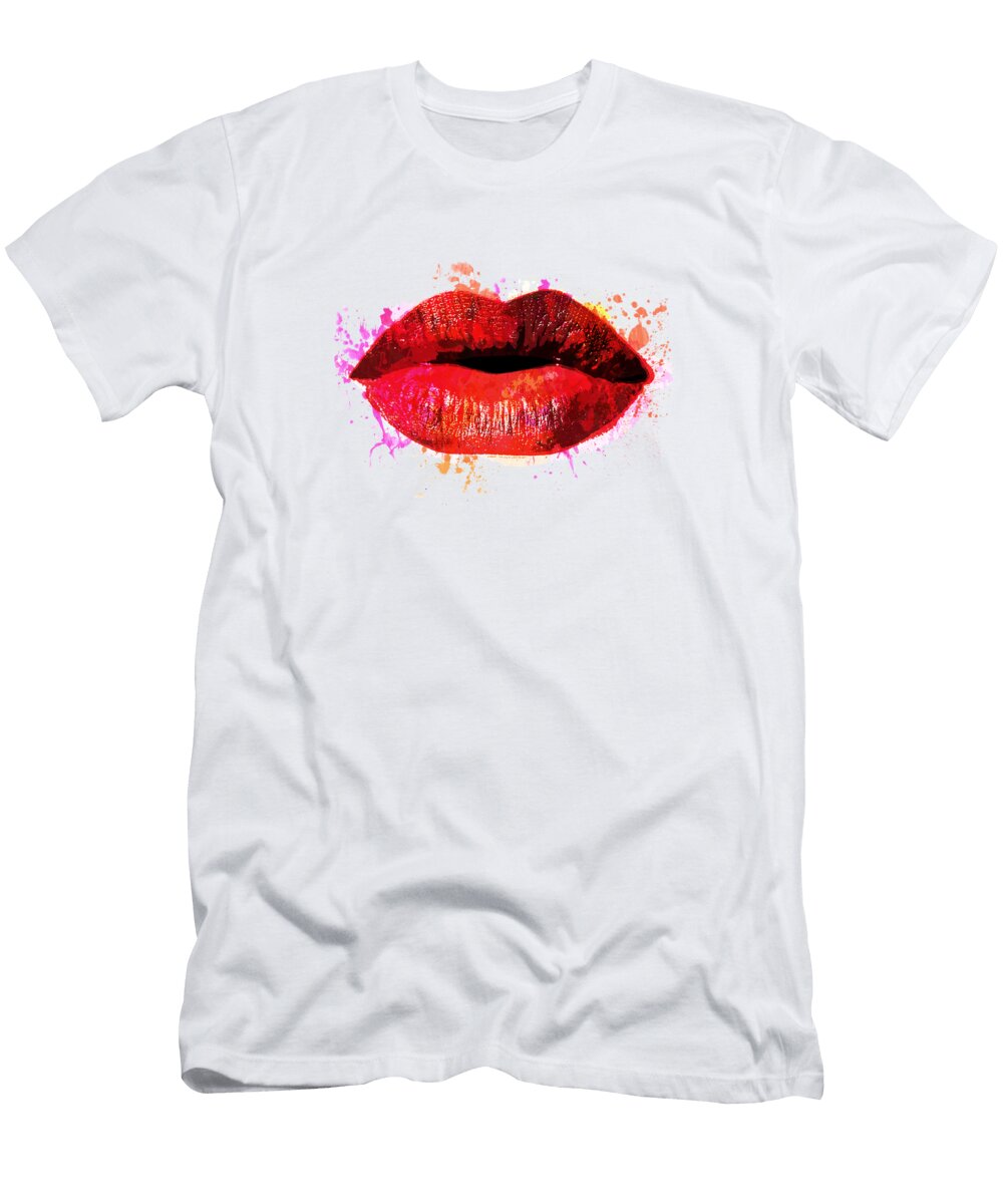 Red Kiss 8x10 Delphimages Photo Creations T-Shirt
