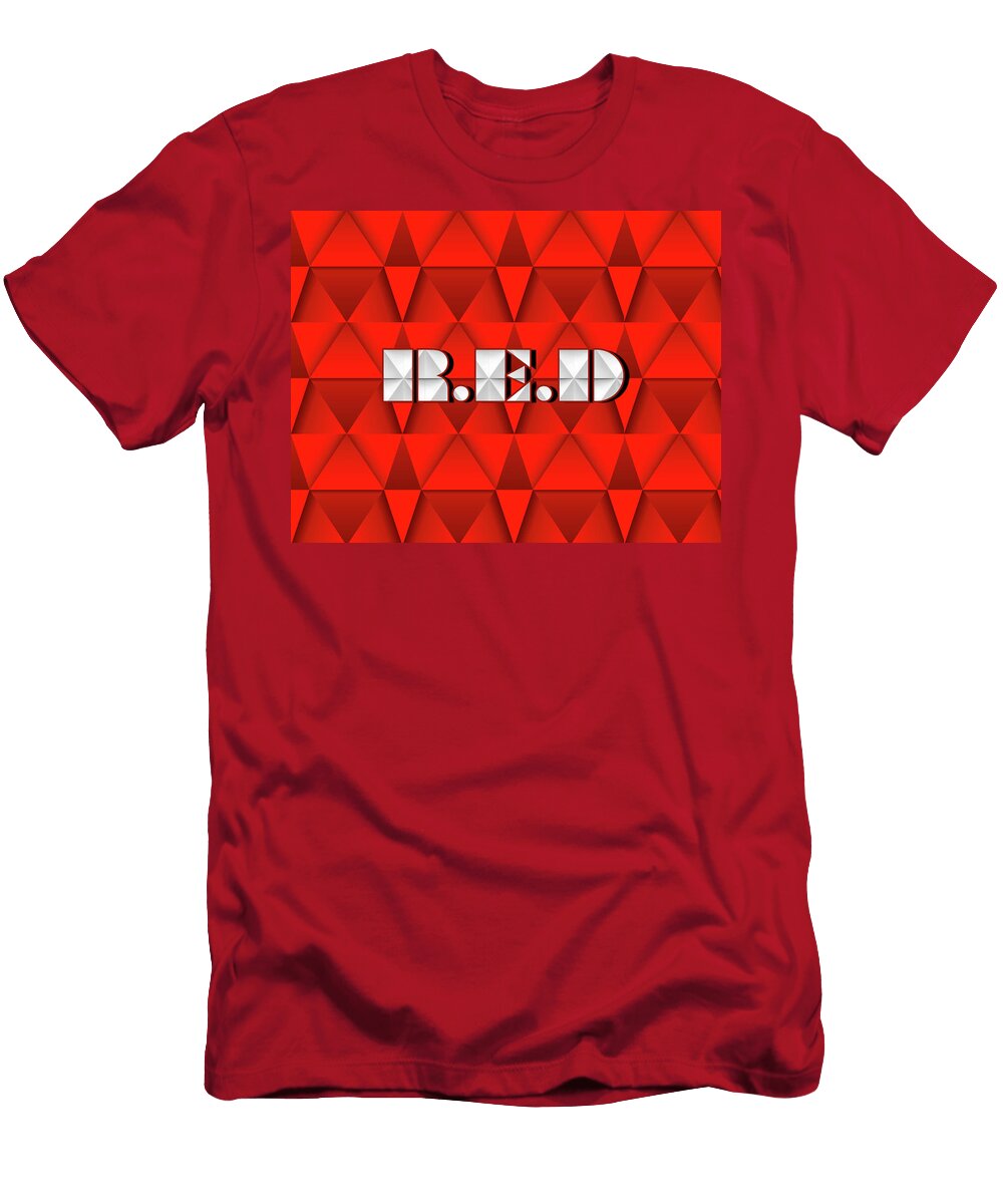 Red Nadene Moore T-Shirt