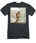 Red Squirrel Holding Weights with Eggs Geert Weggen T-Shirt