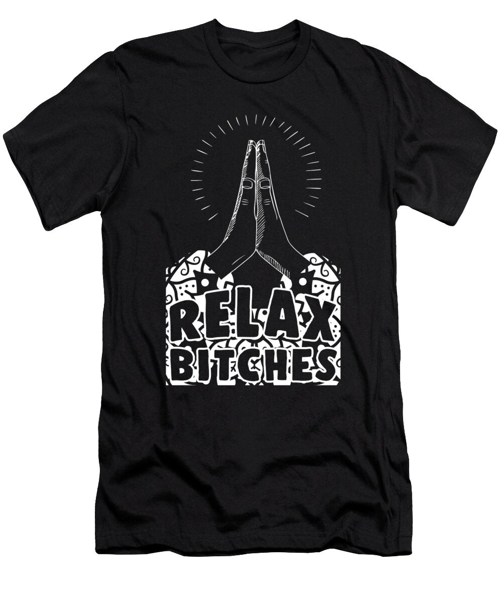 Relax Buddha Meditation Buddhism Zen Yoga Gift Thomas Larch T-Shirt