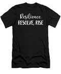 Resilience Resolve Rise Success Motivational Matthew Chan T-Shirt