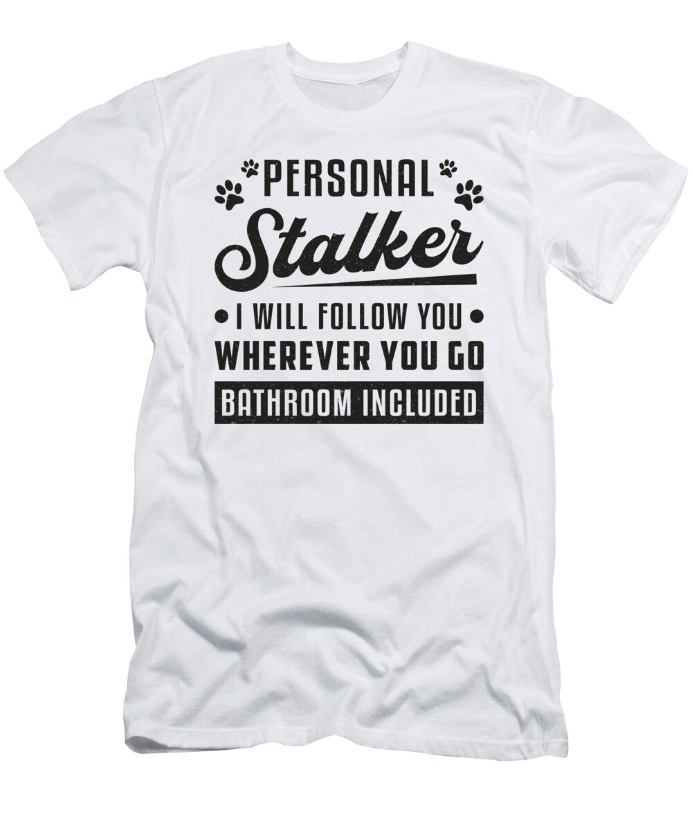 Retriever Bathroom Included Dog Lover Puppy Gift Tshirtconcepts Marvin Poppe T-Shirt