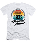 Retro 90 Years September 1932 Birthday Vintage Bday Classic Toms Store T-Shirt