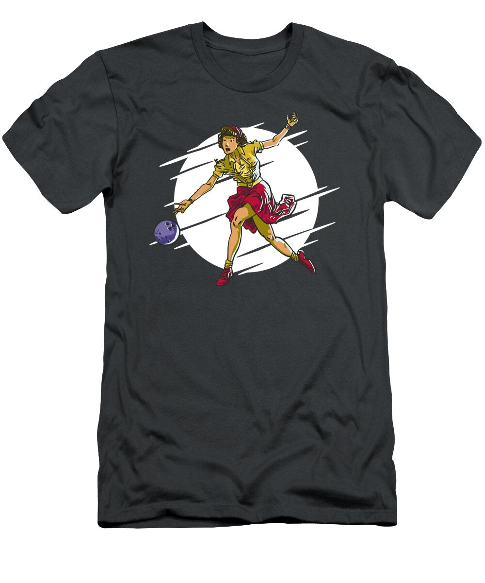Retro Bowling Gals 7nt8y Oanh Danh Bui T-Shirt