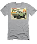 Retro Ford Bronco Ad Car Poster Treasure Auto Retro Wall Art Sampadart Gallery T-Shirt